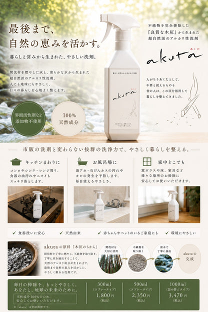 akuta スプレータイプ500ml